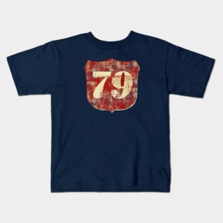 79 Vintage Retro Emblem Kids T-Shirt